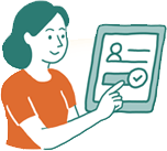 Create account animation